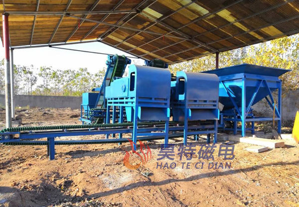 涡电流强磁跳铝机流水线图片